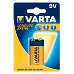 PILA TRANSISTOR VARTA 9V TRANSISTOR BLISTER 1PZ. ALCALINA LONGLIFE