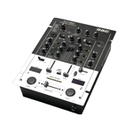 MIXER STEREO 3 CANALI 2 INGRESSI+CROSSFADER+16EFFETTI+TALKOVER