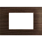 PLACCA M6003-03 3P CILIEGIO/VMR-PLN TECNOPOLIMERO Compatibile con serie Plana