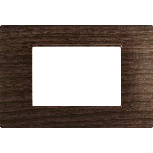 PLACCA M6003-03 3P CILIEGIO/VMR-PLN TECNOPOLIMERO Compatibile con serie Plana