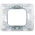 Supporto 2 Posti Per Scatola Tonda Compatibile Matix
