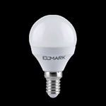 LAMPADA LED SFERA GLOBE G45 6W E14 230V WHITE 6400K 540LM