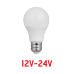Lampada LED 12V Classica  9-30V 10W 890lm 4000K E27 Dimensioni: Ø60x110mm