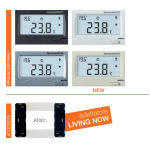 Adattatore NOW per sistemi ad incasso a 3 moduli nero 2pz 
