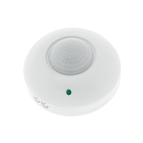 99DS101 - SENSORE DI MOVIMENTO PER ACCENSIONE LUCI SOFFITTO ST07 MOTION AND  LIGHT SENSOR 360° WHITE - ELMARK