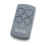 RADIOCOMANDO DIVO 71 4 TASTI  FADINI TX4 ROLLCODE