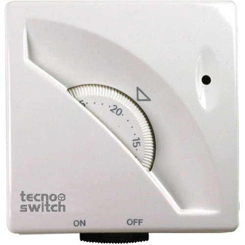 TE311ME - Termostato ambiente meccanico per Caldaia con interruttore ON/OFF  - Tecnoswitch