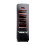 RADIOCOMANDO SOMMER PEARL 4018 SOMLOQ2 4CH 868,35MHz TR-3005