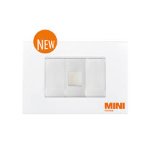 MP-0002-6500K - Lampada Emergenza per Installazione muro o incasso 4.5W luce  fredda 6500K 130lm MP-0002-6500K batteria fornita è di 3,7V con 1800mAh e  assicura la durata di 4 ore di accensione in