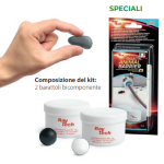 Pasta bicomponente per prevenire l\'ingresso di insetti e animali (250 gr). GALACTIC-ANIBAR