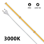 STRISCIA LED COB DIMMERABILE 220V LSC220V5-3000K Striscia LEDCOB IP65 5m 3000K 220V 14W/m 1200lm/m
