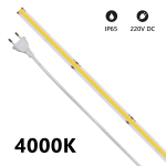 STRISCIA LED COB DIMMERABILE LSC220V5-4000K Striscia LEDCOB IP65 5m 4000K 220V 15W/m 1300lm/m
