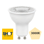 Lampada LED GU10 5,7W 500 LM Dimmerabile 3000k fascio 60° SLD630842D