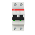 Interruttore magnetotermico 2 Moduli 2Poli 32A 6 kA, Curva C S202 C32 ABB S466202