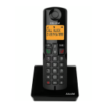 Telefono Cordless ALCATEL S280 SOLO Nero