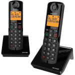 Telefono Cordless DUO ALCATEL S280 DUO BLK Semplice ed efficiente con la funzione intelligente di blocco delle chiamate Per non essere mai più disturbato da fastidiose chiamate*, modalità manuale S280* per bloccare le chiamate una ad una .