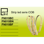 Strip led serie COB 4000K 15W/METRO 1990LM / METRO Efficienza energetica 126.66 lm/W 
