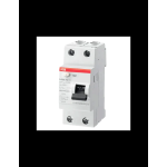 Interruttore Differenziale Puro 2 Moduli 2 Poli 25A 30mA - Tipo AC ABB  FH202 AC-25/30mA - Tipo AC FH20225