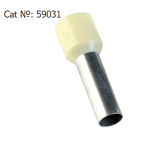 TERMINALE CAPICORDA A BUSSOLA YELLOW  PER FILI DA 16MM INSULATED CABLE TERMINALS E 10-18/YELLOW