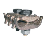 MORSETTO A PETTINE 6-8MM 2 VITI DA 10 A 50MMQ