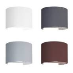 Applique LED IP65 Rotonda 2x5W CCT Antracide 