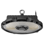 Proiettore per applicazioni industriali ideale per la sostituzione degli apparecchi tradizionali a scarica da 250W e 400W in ambienti come magazzini, capannoni o grandi superfici in genere Alta efficienza 150 lm/W