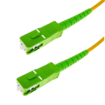 Cavo patch fibra ottica sc/apc sc/apc simplex monomodale 1m