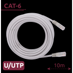 CAVO PATCH DI RETE UTP6-H-1W  Cable Ethernet Patch RJ45 Cat.6 UTP LSZH 10 MT