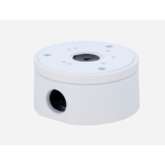 Scatola di giunzione Per telecamere dome Adatto per uso in esterni Installazione a tetto o parete Diametro della base 1118 mm Passacavo JBOX-118-WHITE 