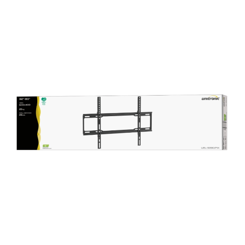 Supporto universale per flat-tv 32"-80" - kg 25 - 23mm spessore - fix UEL-3280/FIX