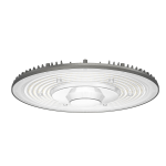 HIGH BAY PROIETTORE DA SOFFITTO LED 100W 13000 LUMEN 4000K 110° ANTRACITE 