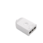 PRESA BIPASSO 10/16A 2P+T IMQ BIANCA