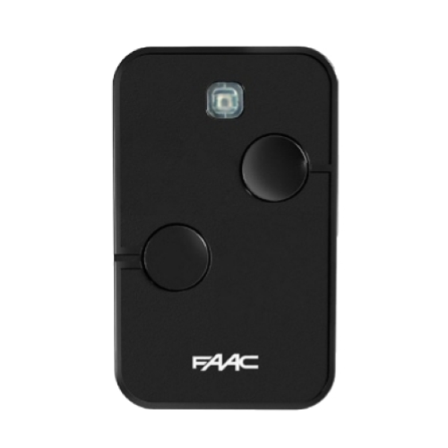 Radiocomando FaacTrasmettitore  cancelli FAAC, nuovo modello FAAC XT02 433 SLH-LR versione Master, codifica Rolling code Hopping code livello di sicurezza elevato. Questo modello è la versione migliorata in trasmissione radio chiamata anche Long Range