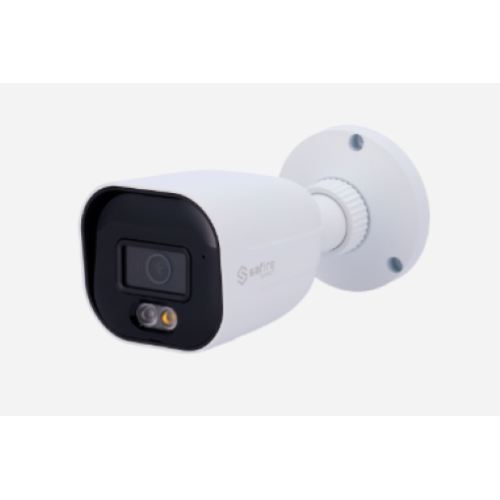 Telecamera Bullet IP gamma B1 con luce doppia Risoluzione 8 Megapixel (3840×2160) Ottica 2.8 mm | Microfono integrato IR + Led bianco 20~30m Waterproof IP67 | PoE (IEEE802.3af)