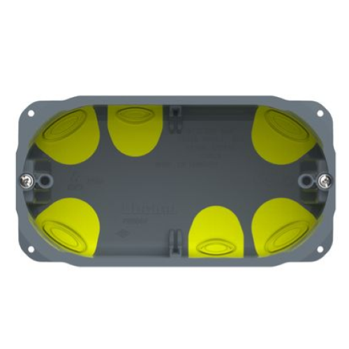 Scatola 4 moduli da incasso, per pareti in cartongesso e a doppia lastra, per l’installazione delle serie civili - dimensioni 132,5x71x52mm