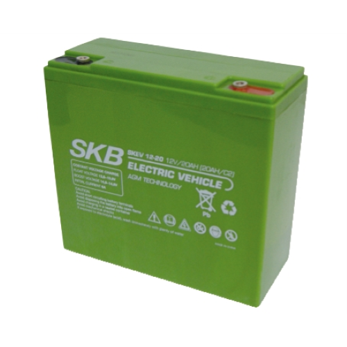 Batteria al piombo ciclica Ricaricabile skb 12v 20ah skev12-20 f13  SKB SKEV12-20 VITE/INS.M4