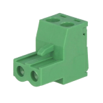 MORSETTIERA STACCABILE FEMMINA 2 POLI ADATTA PER SCHEDE AUTOMAZIONI