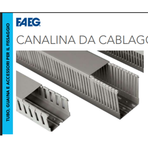 CANALINA DA CABLAGGIO 40x60 Prezzo al metro
