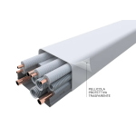 Canala Clima 125x75 avvolgente DUC07A (Prezzo Stecca 2 Metri)