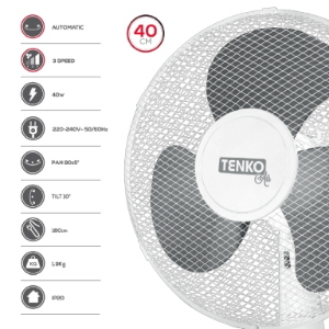 VENTILATORE TAVOLO PALA 40CM