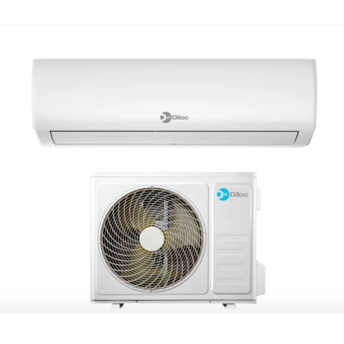 Condizionatore Diloc Ionio 12000 Btu D.IONIO12000 R-32 Wi-Fi Integrato Classe energetica di riscaldamento: A+++ Classe energetica di raffreddamento: A++