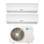 Condizionatore Dual Split Diloc Ionio 9+12 con D.FREEDOM245 R-32 Wi-Fi Integrato 