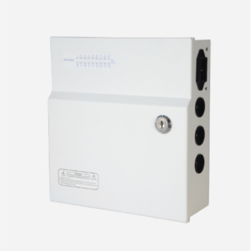 Alimentatore per Videosorveglianza 18 uscite con Fusibile di protezione ripristinabile Voltaggio d'uscita 12 V / 250 W 20A Funzione UPS (SAI) Totali Corpo metallico 