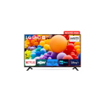 TV UHD | Serie UT73 55'' | 4K, Processore a5 Gen7, HDR10, 20W, 3 HDMI, Game Optimizer, Wi-Fi 5, Smart TV WebOS 24 