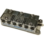 Derivatore 2 Out - 10dB a morsetti DPDER210M: Derivatore 2 VIE, 10dB, a morsetti dC Pass IN/OUT, 2 Out, Att. Derivata 10 dB,  Isolamento >20dB, Banda 5-2400.
