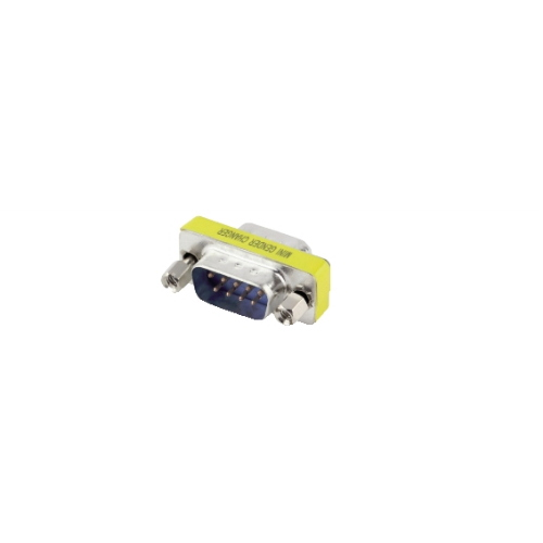 ADATTATORE MINIATURIZZATO X CONNETTORE A VASCHETTA 9 POLI MASCHIO/MASCHIO DB9