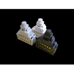 Dimmer Deviatore Ventilatori 25-350W/230V + Minimo Keystone Bianco