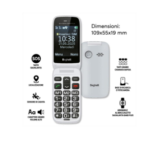 Cellulare GSM SALVALAVITA KIT PHONE SLV30N-GPS PLUS ECO+BAND