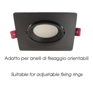 Modulo LED diam 50mm - 550lm  CCT 3000-4000-65000K Adatto a anellini per sorgenti GU10
