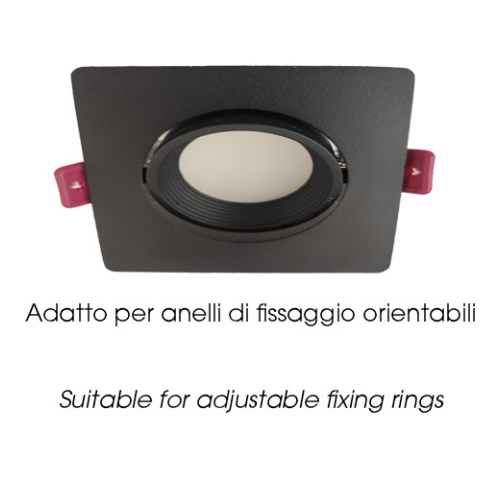 Modulo LED diam 50mm - 550lm  CCT 3000-4000-65000K Adatto a anellini per sorgenti GU10